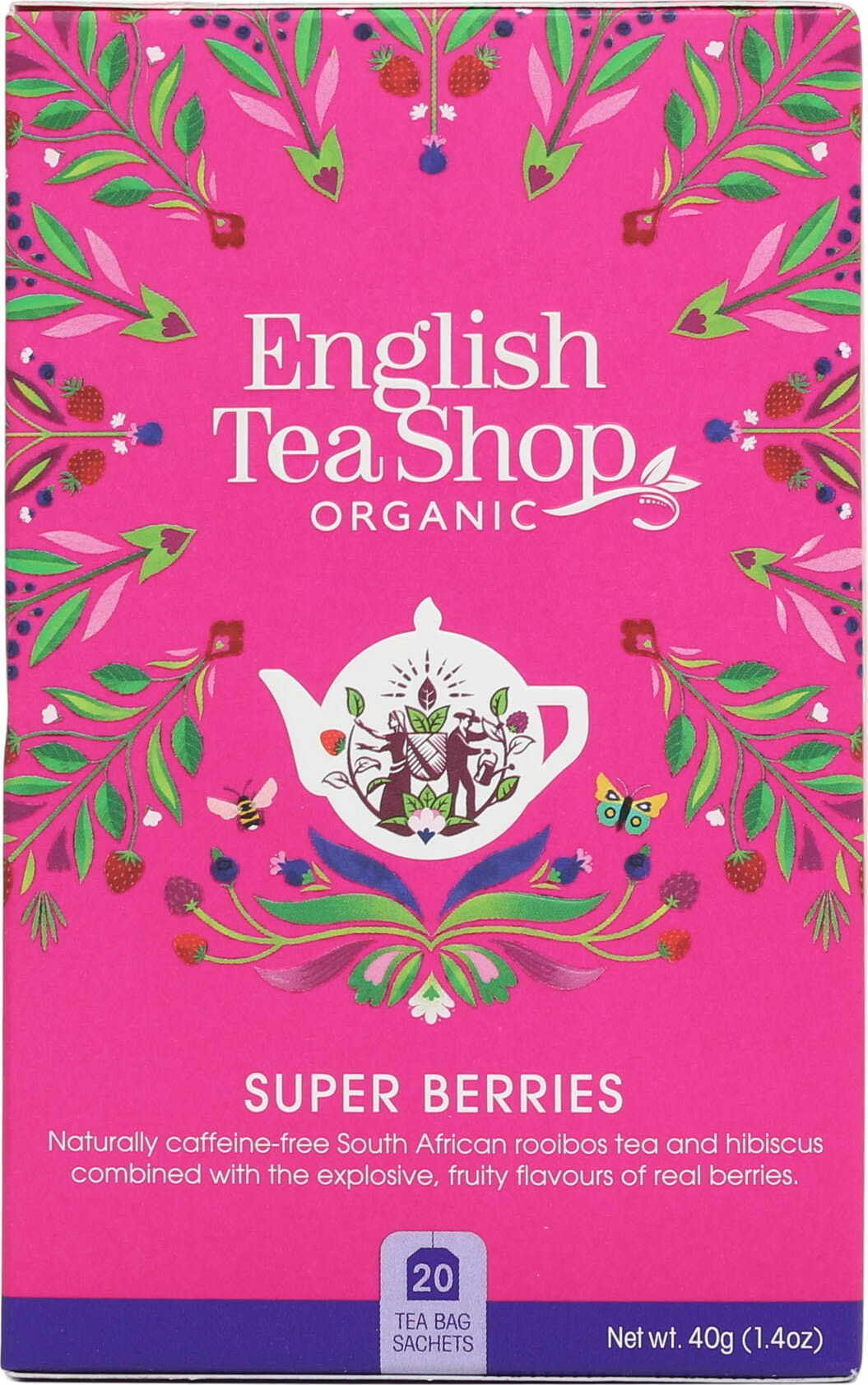 Ovocný čaj 20x2 g BIO 40 g ENGLISH TEA SHOP