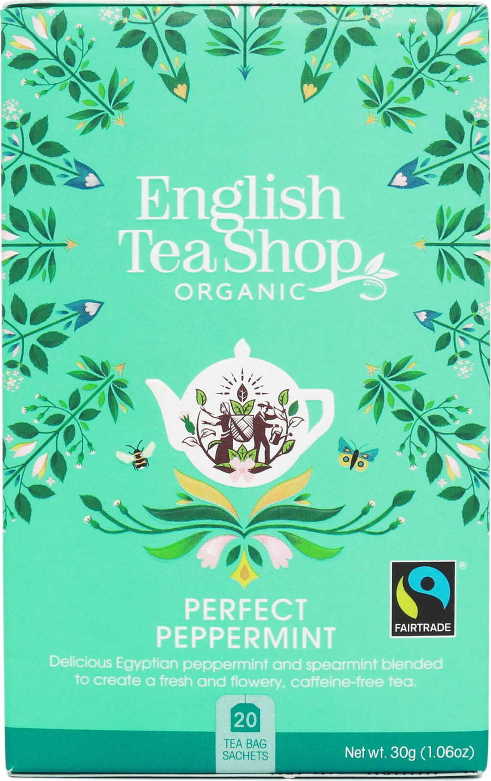 Tè alla menta piperita 20x1,5 g BIO 30 g ENGLISH TEA SHOP