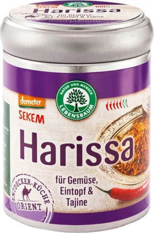 Harissa - BIO Gewürzmischung 70 g - LEBENSBAUM