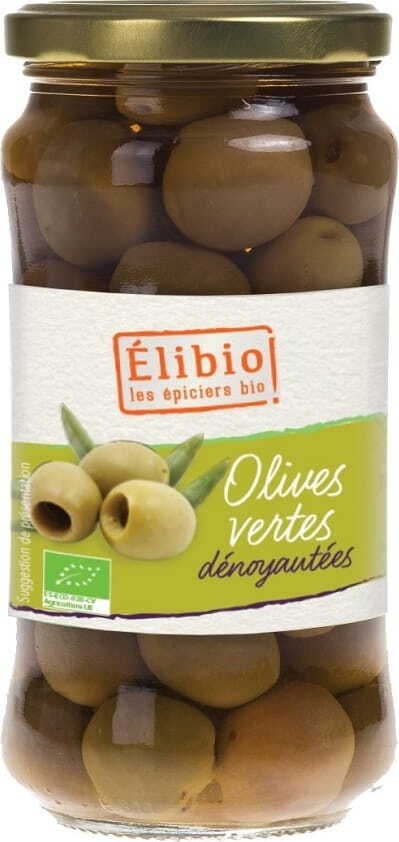 Zöld olajbogyó, kimagozott 350g EKO ELIbio