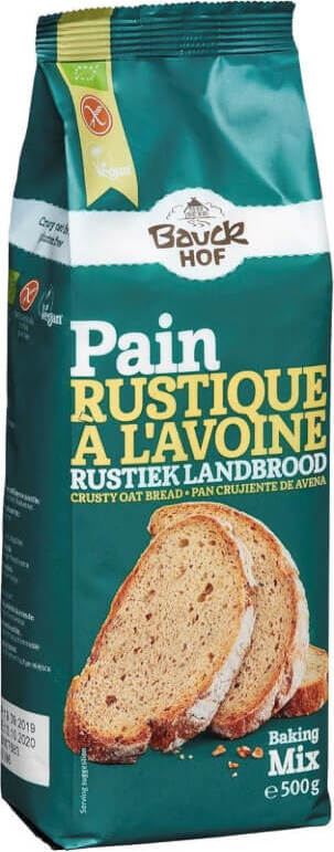 Glutenfri havreflingebakmix BIO 500 g - BAUCK HOF