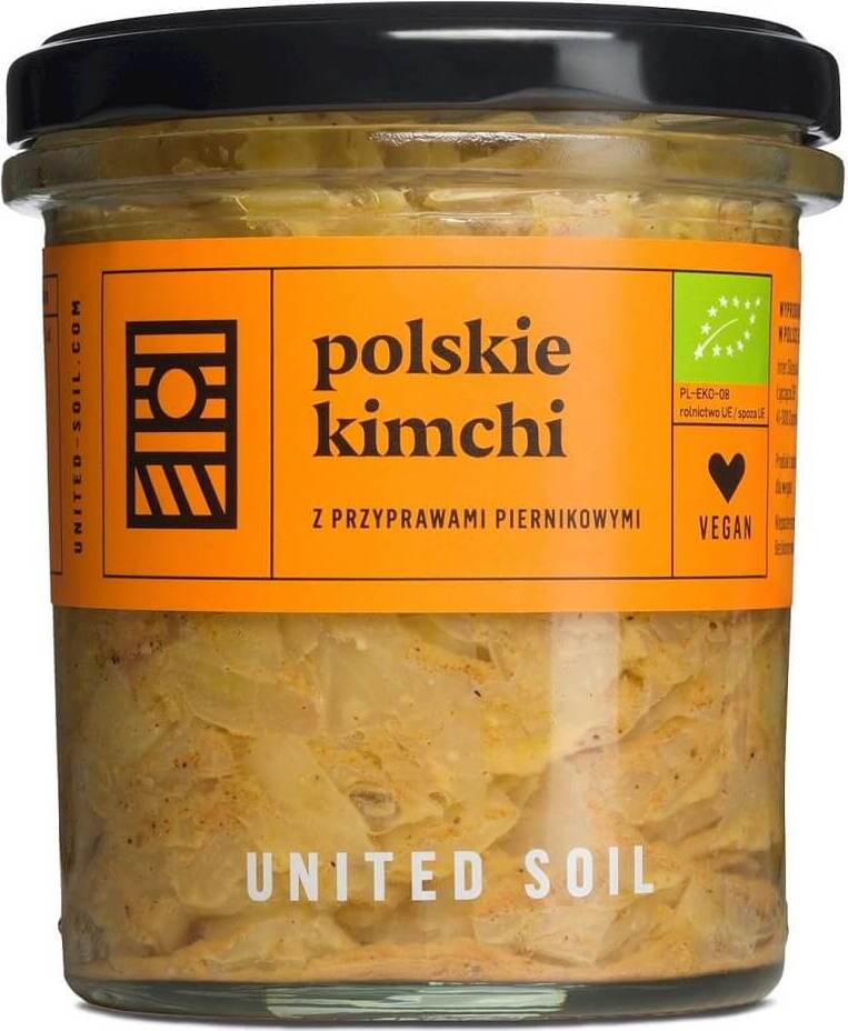 Kimchi Poland dengan Rempah BIO 290 g - UNITED SOIL