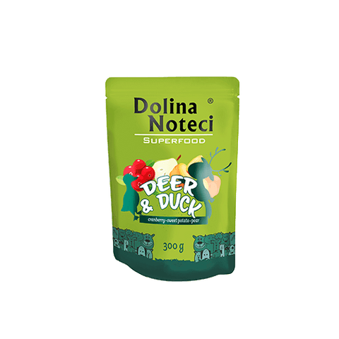 SUPERFOOD Hirsch und Ente 300g - DOLINA NOTECI