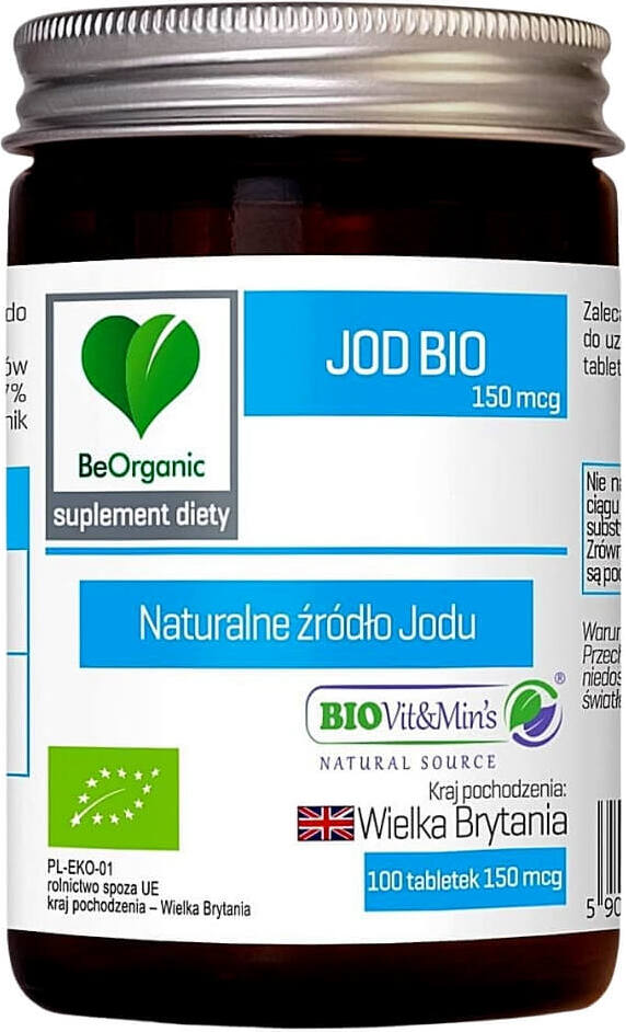 ไอโอดีน BIO 100 เม็ด (150 ไมโครกรัม) - BE ORGANIC