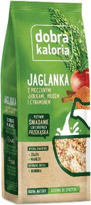 Proso s pečenými jablky, medem a skořicí 120 g GOOD KALORIA