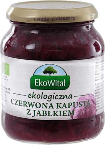 Rotkohl mit Apfel BIO 340 g EKOWITAL