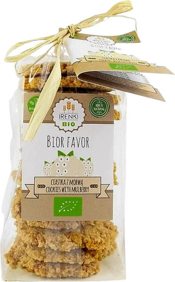 Hirsekekse mit weißer Maulbeere glutenfrei BIO 150 g - IRENKI