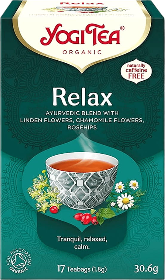 Relax BIO Te (17 x 18 g) 306 g - YOGI TEE