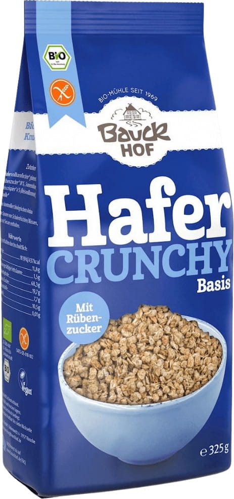 Avoine croquante sans gluten BIO 325 g - BAUCK HOF