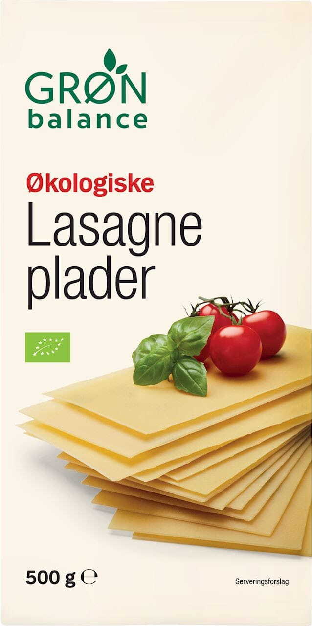 Massa (Sêmola) Lasanha Orgânica 500 g - GRON BALANCE