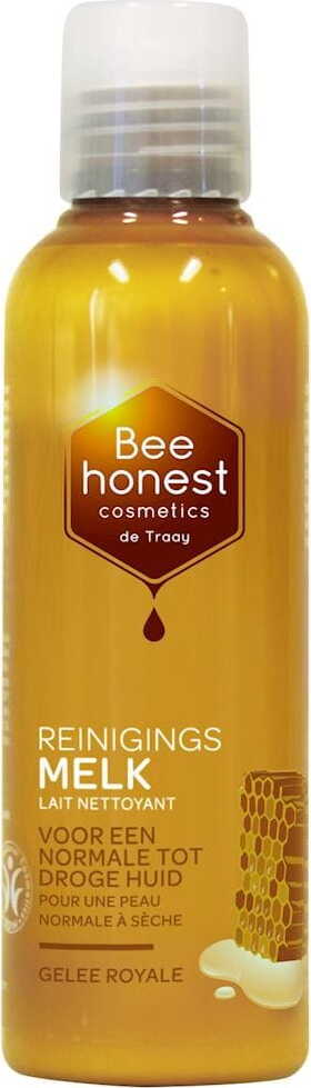 Puhdistusmaito normaali- ja kuivalle iholle ekologisella gelée royalella 150 ml - BEE HONEST