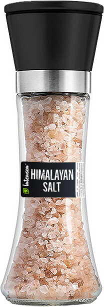 Cối xay màu đen với muối hồng Himalaya 200 g INTENSON