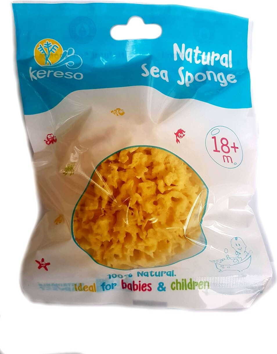 Přírodní mořská houba pro děti 18 + M - KERESO