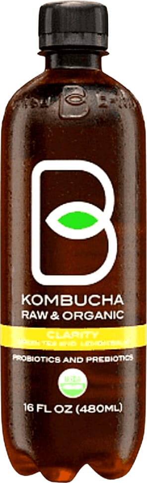 Kombucha té verde con melisa de limón BIO 480 ml B - TEA