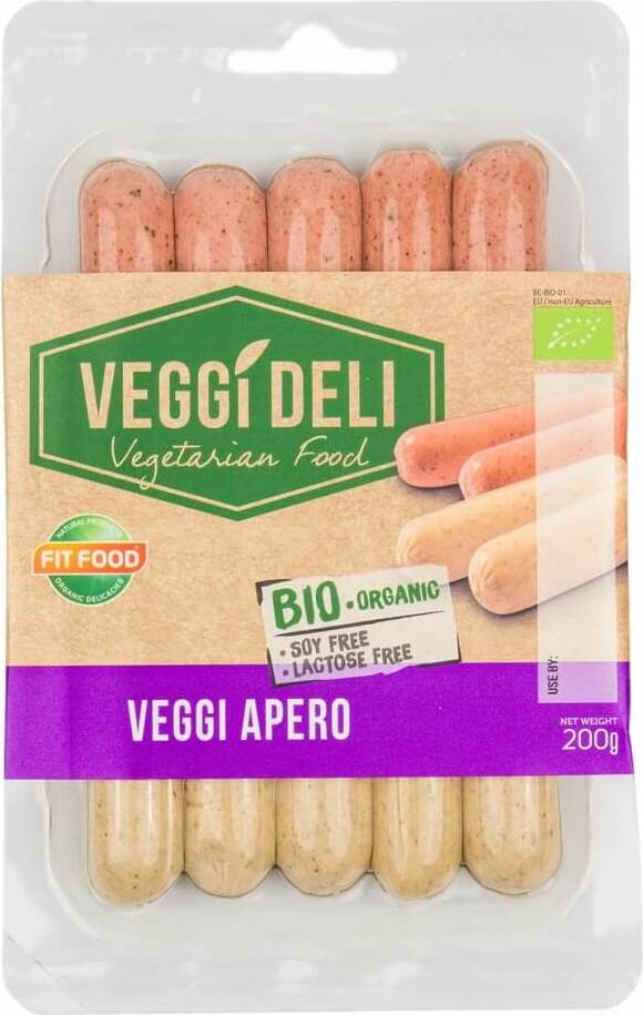 Vegetarische BIO worstmengsel 200 g VEGGI DELI