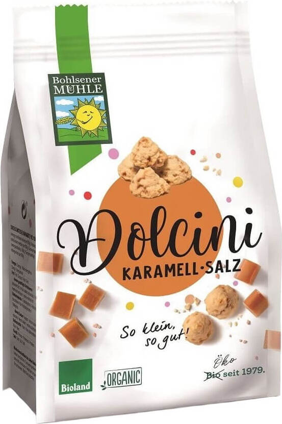 Biscuits Épeautre Caramel Salé BIO 125 g - BOHLSENER MÜHLE