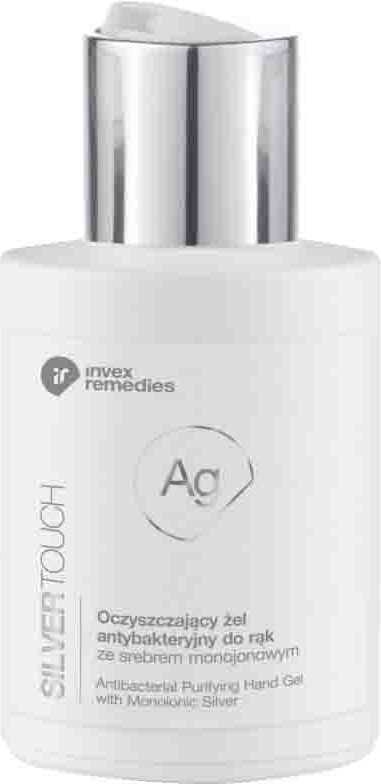 Silver touch čistící antibakteriální gel na ruce s monoionickým stříbrem 100 ml INVEX REMEDIES