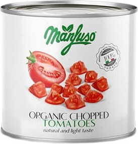 Geschnittene Tomaten BIO 2,5 kg MANFUSO