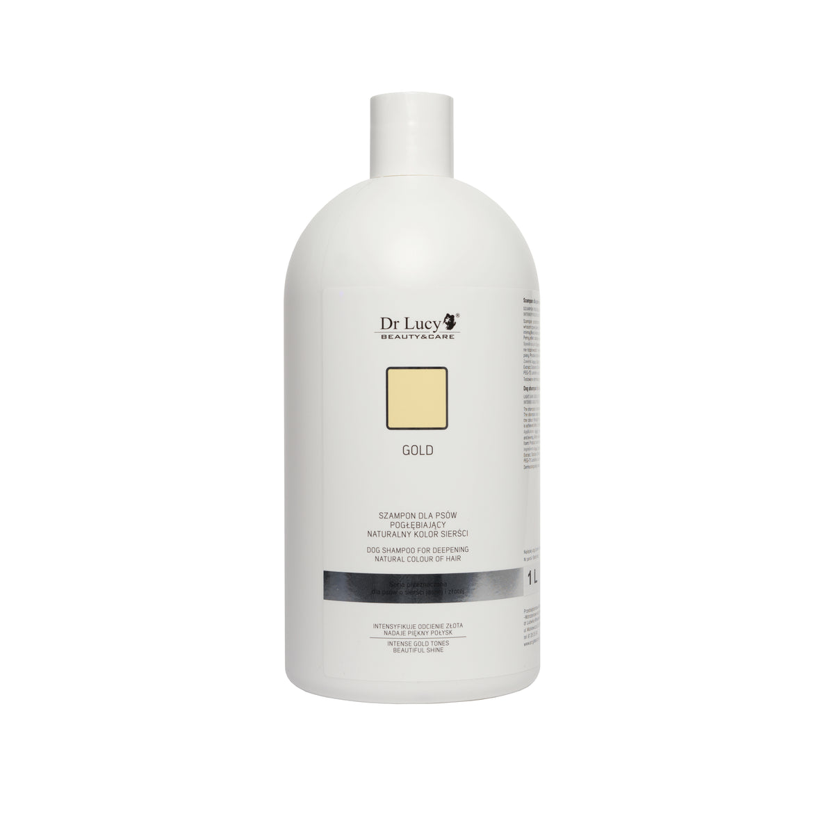 Shampoo, das die Farbe von hellem und goldenem Haar vertieft [GOLD] 1 l - DR LUCY
