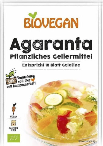 Agaranta Geliermittel glutenfrei BIO 18 g - BIO VEGAN