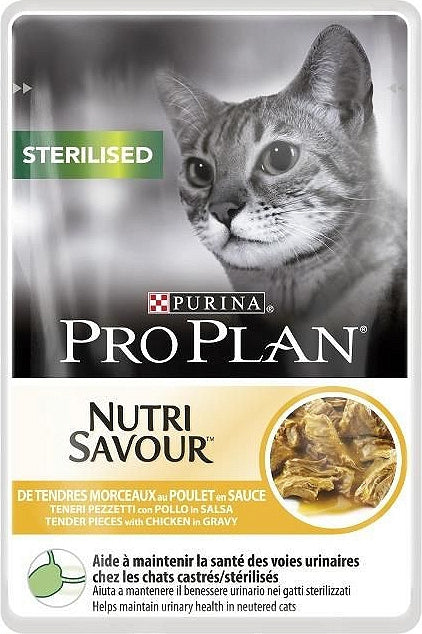 PRO PLAN STERILISIERTES Huhn 85g - PURINA