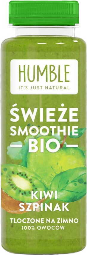 Frischer Kiwi-Smoothie - Spinat BIO 300 ml HUMBLE