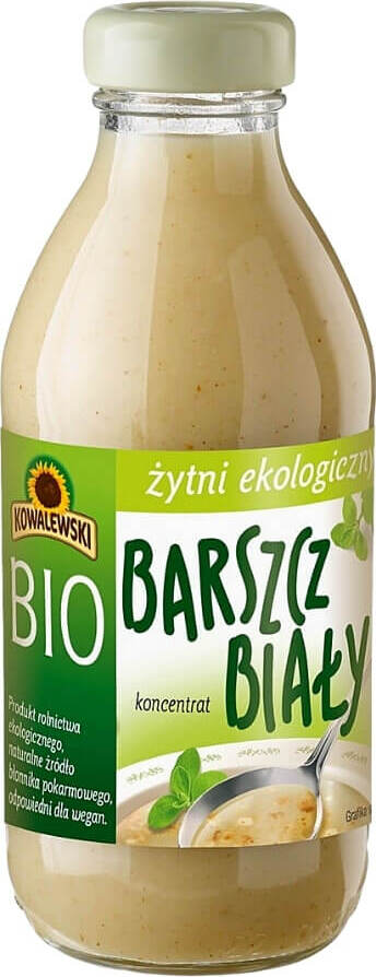 Weißer Borschtsch, Roggenkonzentrat BIO 320 ml - KOWALEWSKI