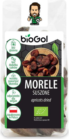 Getrocknete glutenfreie Aprikosen BIO 150 g - BIOGOL