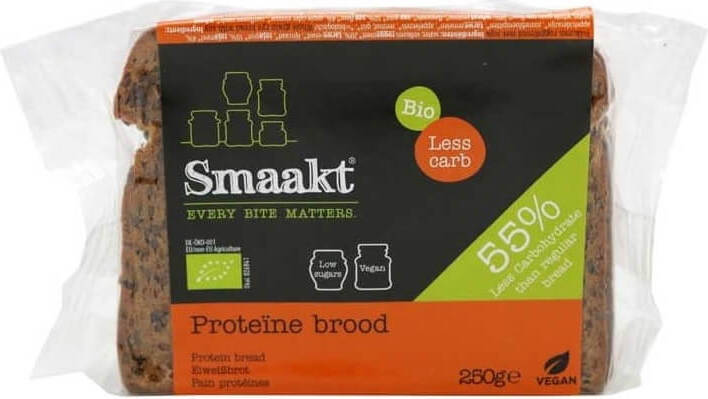 ORGANIC Protein Bread 250 g - TASTE 