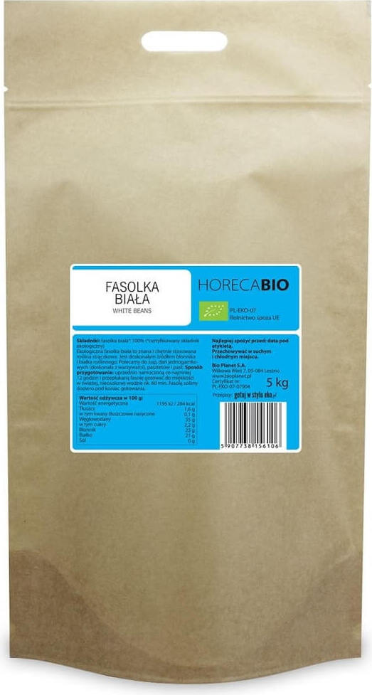 Fehér bab BIO 5 kg - HORECA