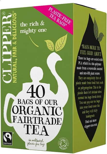 Fairtrade Schwarztee BIO 116 g (40 x 29 g) - CLIPPER