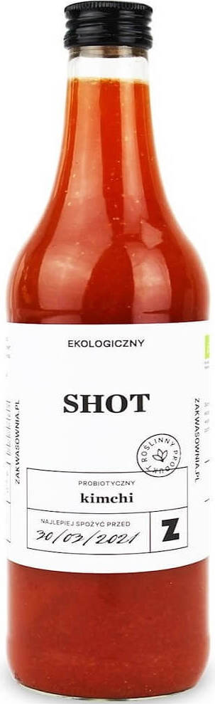 Shot von probiotischem Kimchi BIO 500 ml - SÄURE