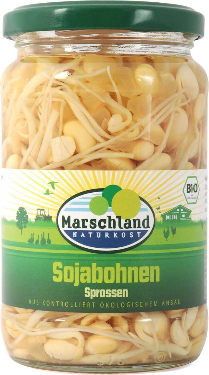 Szójacsíra sólében BIO 330 g (160 g) - MARSCHLAND NATURKOST