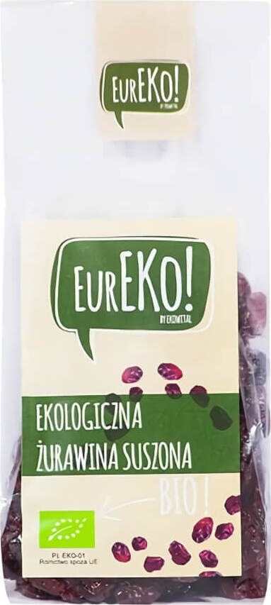 Getrocknete Preiselbeeren BIO 100 g EUREKO