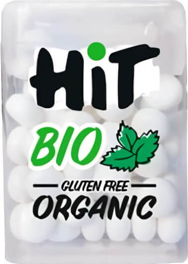 Glutenvrije dragees met mintsmaak BIO 15 g - HIT