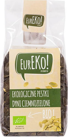 Dunkelgrüne Kürbiskerne BIO 150 g EUREKO