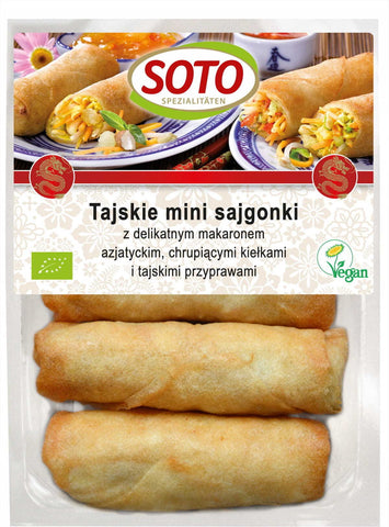 Vegane Mini-Frühlingsrollen nach Thai-Art BIO 200 g SOTO