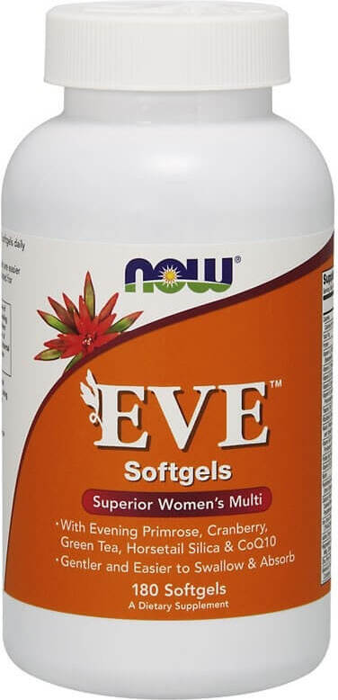 Vitamíny a minerály Eve Superior Women's Multi 180 kapslí NOW FOODS