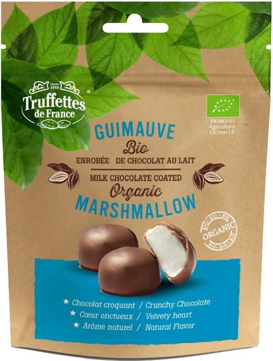BIO mléčná čokoládová pěna 100 g - TRUFFETTES DE FRANCE