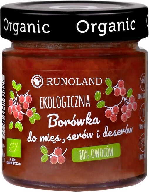 Heidelbeere für Fleisch BIO 200 g - RUNOLAND