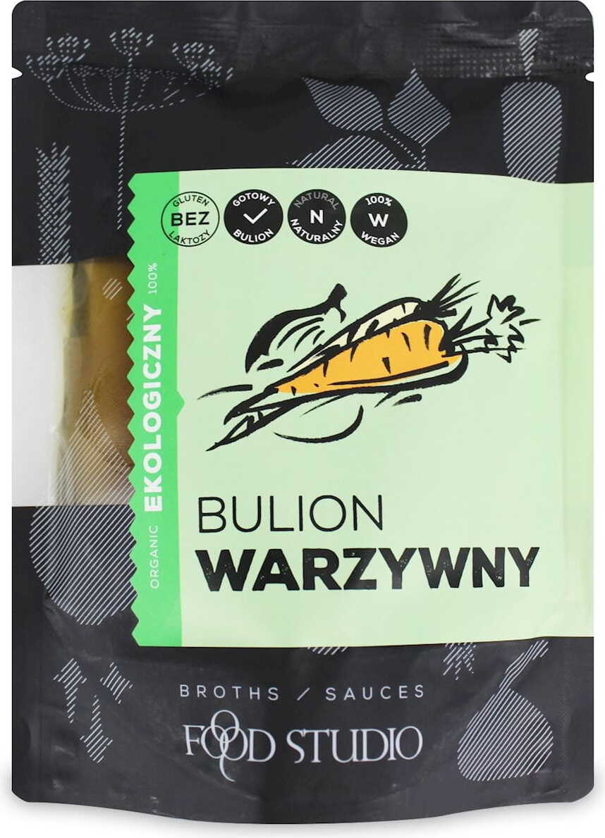 Bouillon de légumes bio sans gluten 350 ml - FOOD STUDIO