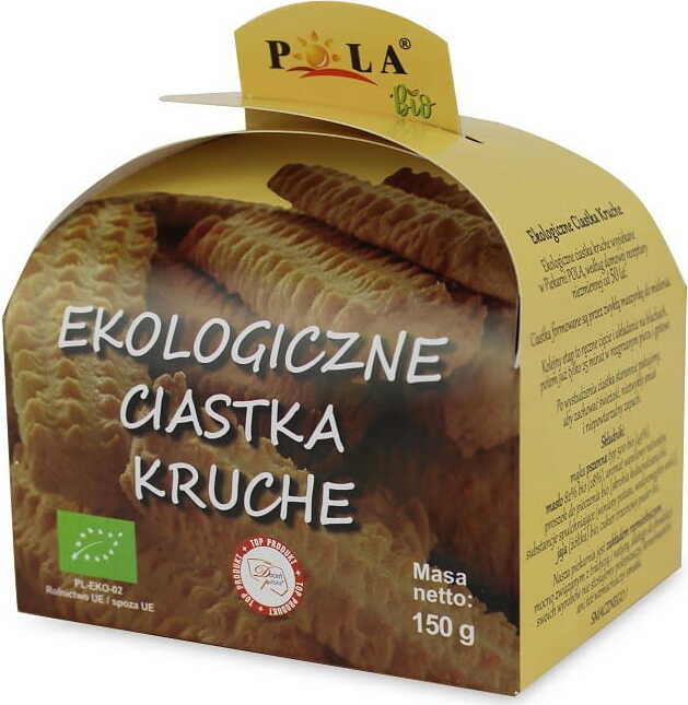 BIO-Mürbeteigplätzchen 150 g - POLA