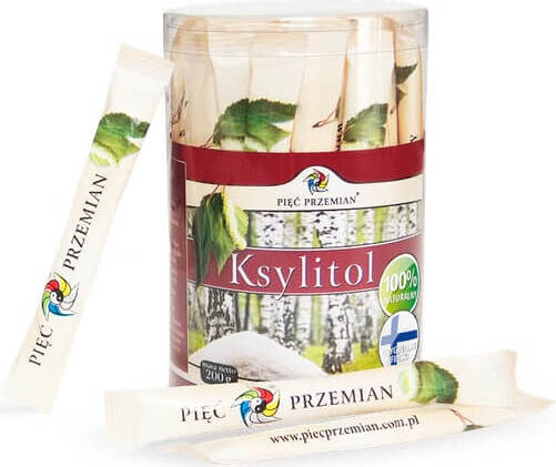 Xylitol v sáčcích (40 x 5 g) 200 g - PĚT ZMĚN