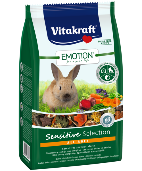 EMOTION SENSITIVE Kaninchenfutter 600g - VITAKRAFT