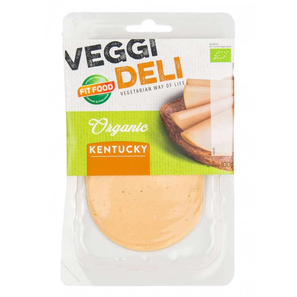 Alternative végétarienne Saucisses Kentucky BIO en tranches 100 g VEGGI DELI