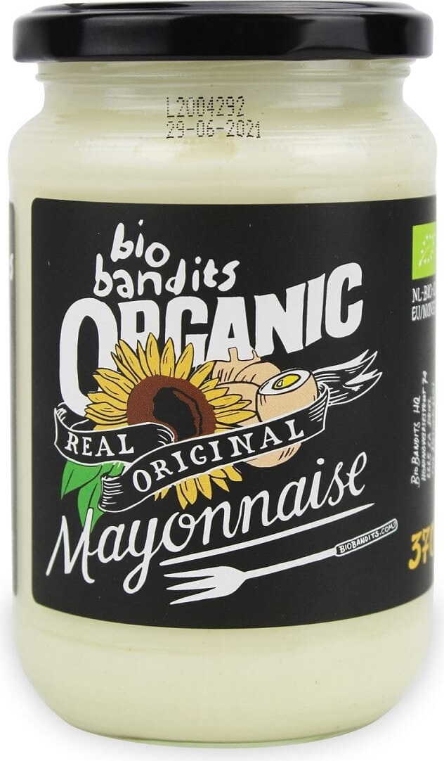 Egg mayonnaise ORGANIC 370 ml - ORGANIC BANDITS