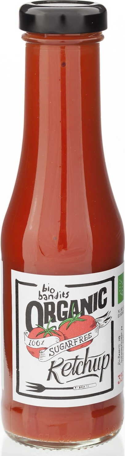 Ketchup uten tilsatt sukker ØKO 325 ml - BIO BANDITS