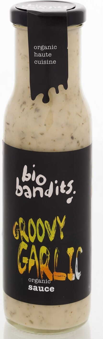 BIO hvidløgssauce 250 ml - BIO BANDITS