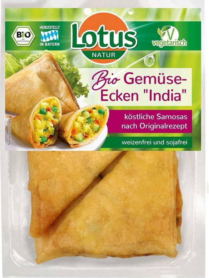 Samosa-Knödel med grøntsager BIO 250 g - LOTUS