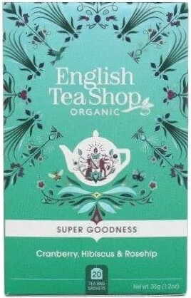 Teh Herba Hibiskus dengan Rosehip (20x1,75) BIO 35 g ENGLISH TEA SHOP